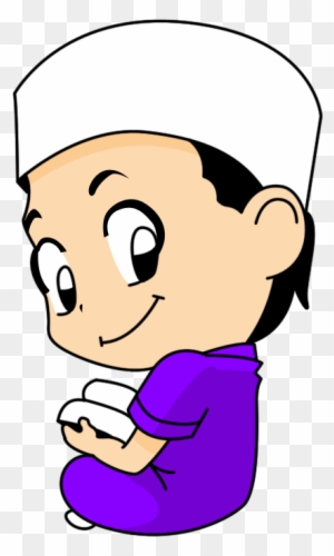 Islam Clipart - Cute Muslim Boy Cartoon