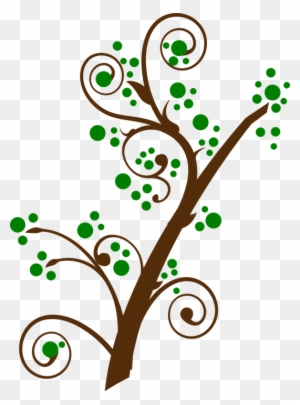 Bloom Tree Cliparts 25, Buy Clip Art - Tree Branches With Leaves Clipart