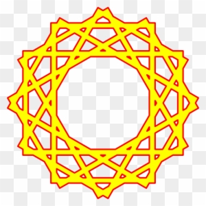 Yellow Red Islam Clip Art At Clipart Library - Islamic Art Clip Art