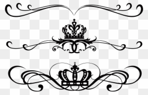 Drawing Tattoo Idea Ornament Sketch - Lower Back Crown Tattoos