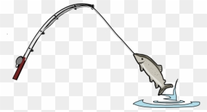 B] 'fishing' Art - Png Cartoon Fishing Rod