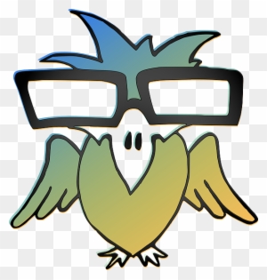 Animal Cartoon, Birds, Bird, Funny, Parrot, Glasses, - Cartoon Birds With Glasses