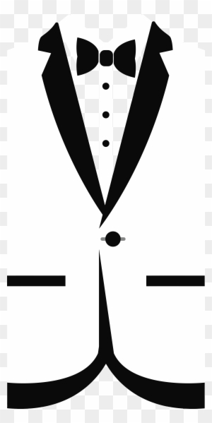 Free Clipart Of A Black And White Formal Bow Tie And - Black White ...