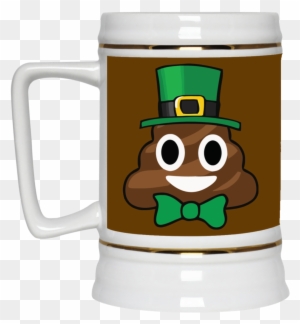 Leprechaun Poop Emoji Funny St - Goodbyes Are Not Forever Mugs