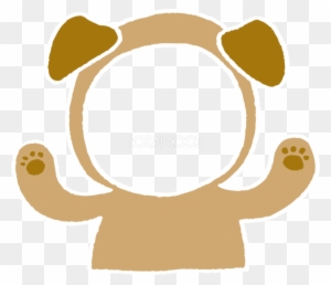 写真フレームと戌の着ぐるみ かわいい無料イラスト 年賀状 犬 着ぐるみ イラスト Free Transparent Png Clipart Images Download