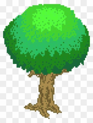This Free Icons Png Design Of Pixel Tree Light Green - Pixel Tree Png