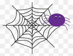 Free Halloween Clip Art Pumpkins, Spiders, Ghosts - Spider Web Png