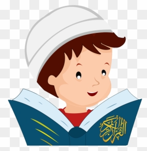 Quran Qaida Islam Recitation Clip Art - Reading Quran Kids