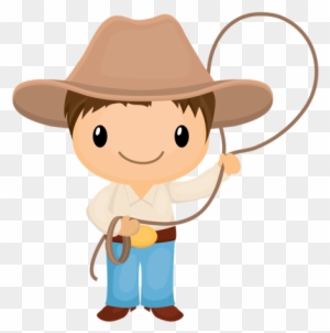 Cowboy E Cowgirl - Vaquero Y Su Caballo Caricaturas - Free Transparent ...