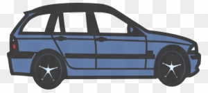 Small Car Clipart - Car Side View Clipart