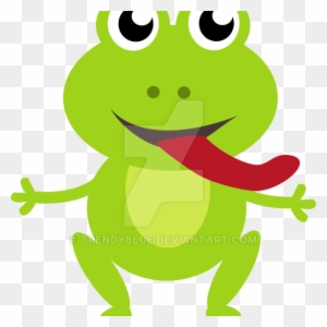 Cute Frog Drawing Cute Frog Licking Drawing Trendyblue - Cute Frog Drawing Easy