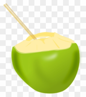 Coconut Drink Clipart - Coconut Water