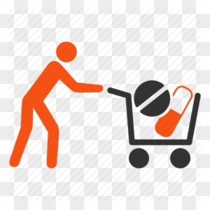 Search Clip Art Add, Bag, Basket, Business, Buy - Medical Shopping Cart