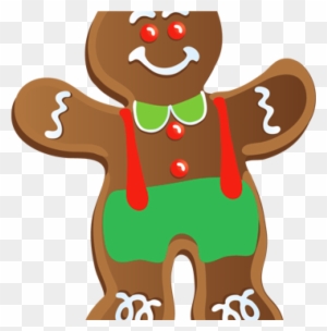 Christmas Cookie Clip Art Unicorn Clipart Hatenylo - Gingerbread Man Clip Art
