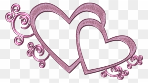 Wedding Clipart Purple - Wedding Hearts Clip Art