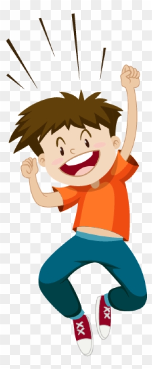 Cartoon Royalty-free Child Illustration - Excited Child Cartoon