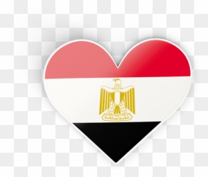 Egypt Flag Heart Png