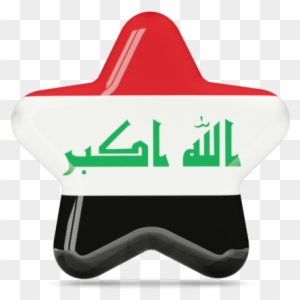 Illustration Of Flag Of Iraq - Diplomat-flags Table-flag / Desk-flag: Iraq 15x25cm