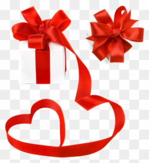 Gift Ribbon Valentine's Day Decorative Box - Gift