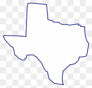Texas State Outline Clip Art - Map Of Texas Counties