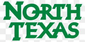 North Texas Stacked Wordmark - North Texas Mean Green