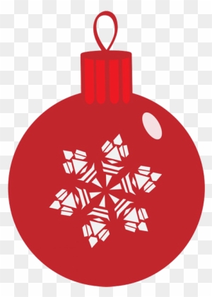Red Christmas Bauble - Christmas Bauble Png