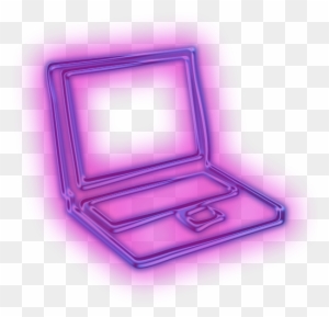Laptop Clipart Purple - Purple My Computer Icon