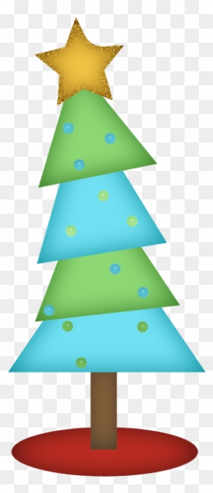 Arbol De Navidad Con Estrella Y Esferas Png - Christmas Tree