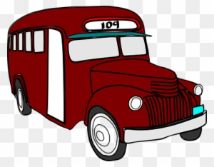 Bus, Public, Transportation, Vehicle - Old Bus Clipart