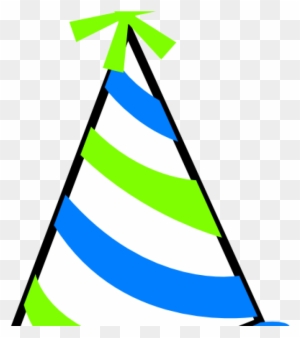 Party Hat Clip Art Green And Blue Party Hat Clip Art - Party Hat