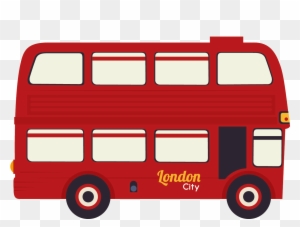 London Buses Double-decker Bus - Cartoon Images Double Decker Bus