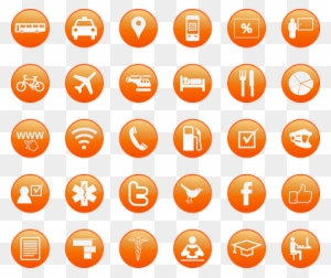 Icons Bus Airport Bicycle Chart Check Comp - Online Services Icon Png
