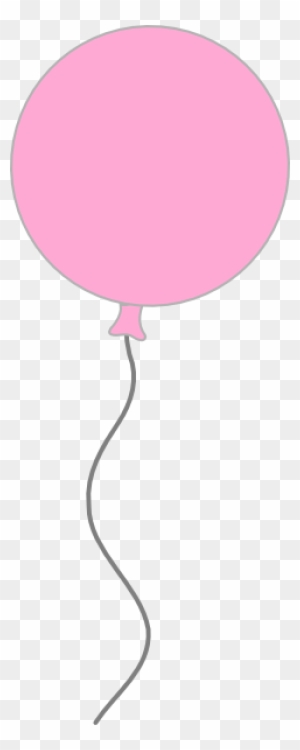 Balloon Pink Clipart Free Stock Photo - Light Pink Transparent Balloons