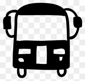 School Bus Hand Drawn Transport Vector - Bus