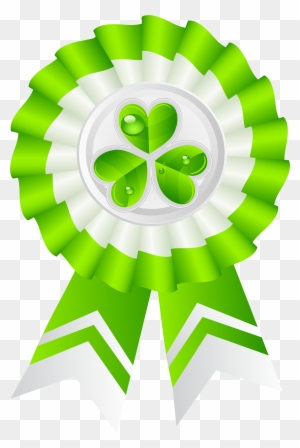 St Patricks Day Seal With Shamrock Transparent Png - Saint Patrick's Day