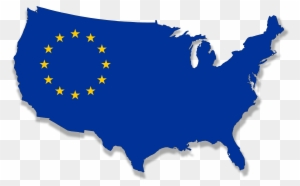 Clipart Us Europe Flag Map Within Of Us And - Washington State Fun Facts