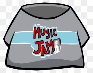 Music Jam T-shirt - Club Penguin T Shirt