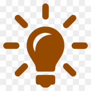 Brown Idea Icon - New Product Development Icon