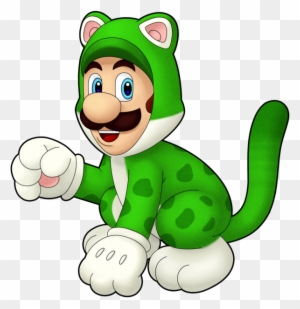 Cat Luigi By Indigowildcat - Cat Luigi Super Mario 3d World