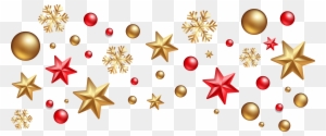 Christmas Decorations Png Clipart Image - Png Gold New Year Ornaments