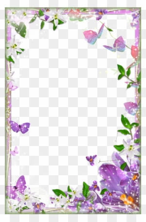 Page Border Designs For Projects With Flowers - Flower Page Border Design