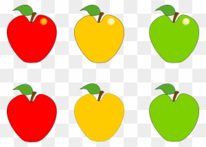 Red Apple Transparent Clip Art Image​