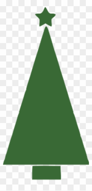 Christmas Tree Triangle Shape