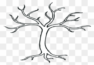 Coloring Trend Medium Size Tree Coloring Pages For - Bare Tree Clip Art