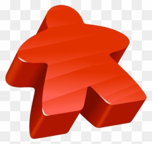 Red Meeple Vector Illustration Stock Illustration - Download Image