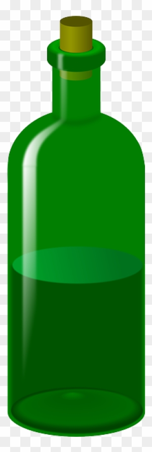 Wine, Wine Bottle, White Wine, Alcohol, Green - Glass Bottle