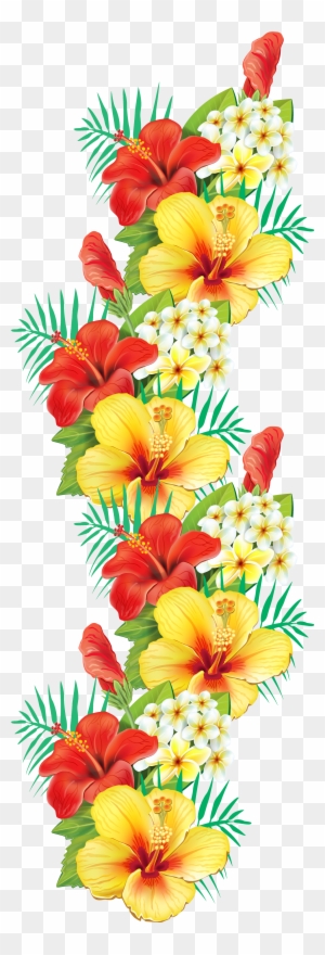 Hibiscus Clipart Decoration - Cafepress Tropical Hibiscus Tile Coaster