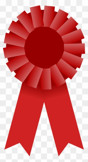 Award Ribbon Clipart Red