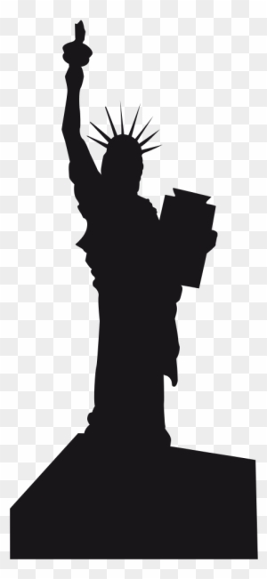 statue of liberty silhouette free