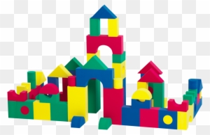 Foam Building Blocks Set Of - Block Building Clipart